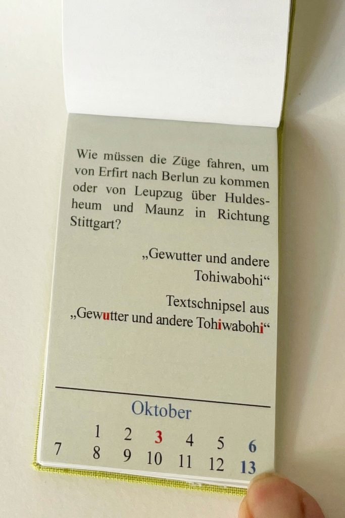 Schachtelbuch-Kalender 2024 - 3