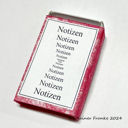 Schachtelbuch-Schachtel