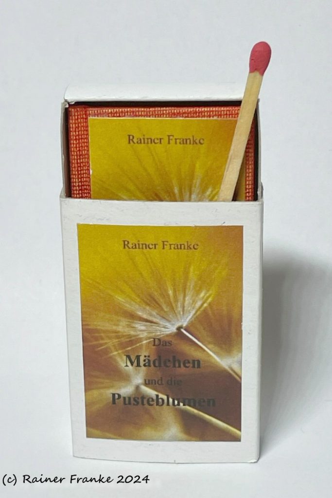 Das Mädchen und die Pusteblumen - Fadenheftung